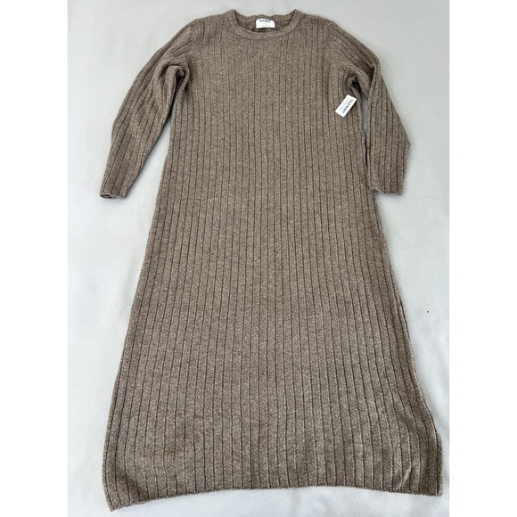 Old Navy So Soft Sosoft Cocoon Sweater Midi Dress Crew‎ Neck Long Sleeve 2X NWT - Picture 6 of 11